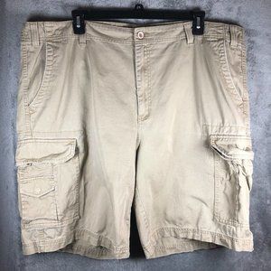 626 Cargo Shorts Adult Size 46 Beige Casual Outdoor Comfy Style 19 1955 M2
